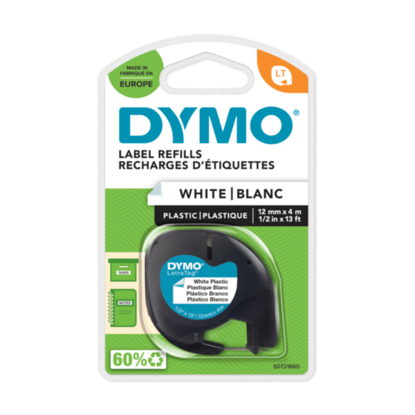 Dymo Recharges D’étiquettes Blanc