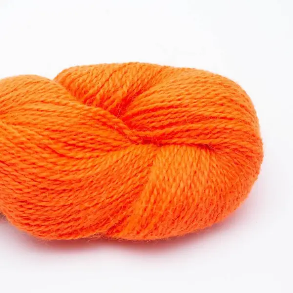 BC Garn Babyalpaca 10/2 RAS 72 Orange Néon RAS