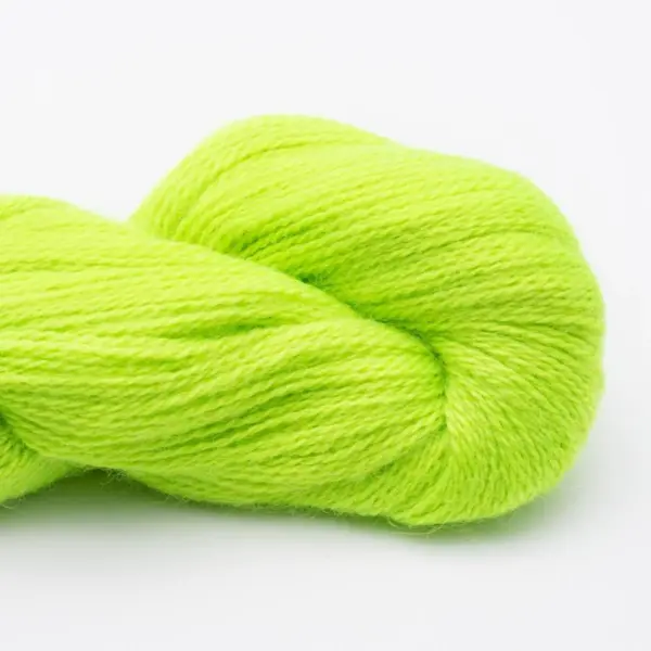 BC Garn Babyalpaca 10/2 RAS 68 Vert Néon RAS