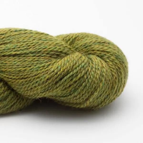 BC Garn Babyalpaca 10/2 RAS 119 Vert Pomme Chiné RAS