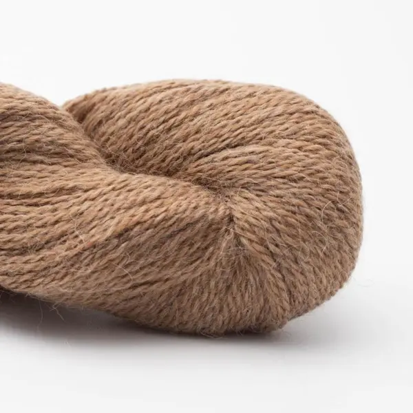 BC Garn Babyalpaca 10/2 RAS 108 Brun Nougat (non teinté) RAS