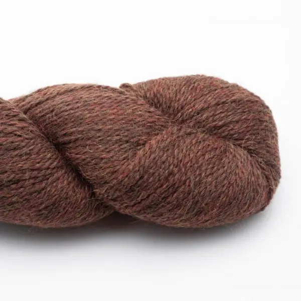 BC Garn Babyalpaca 10/2 RAS 129 Brun Moyen Chiné RAS