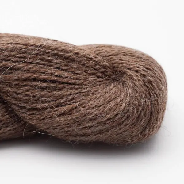 BC Garn Babyalpaca 10/2 RAS 107 Brun Chiné RAS