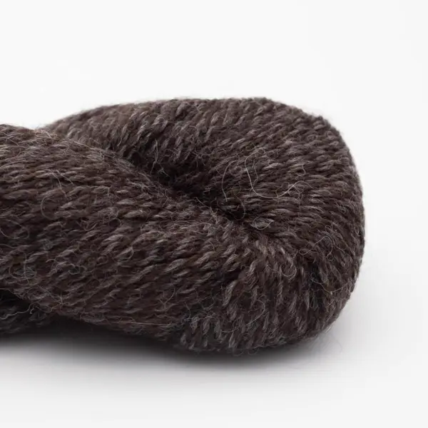 BC Garn Babyalpaca 10/2 RAS 105 Brun Chocolat Foncé (non teinté) RAS