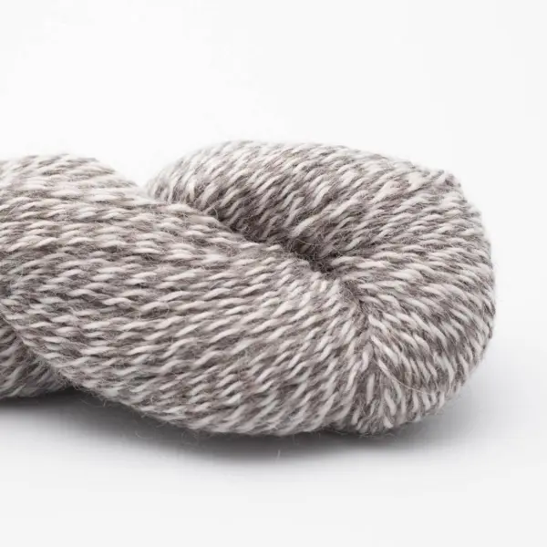 BC Garn Babyalpaca 10/2 RAS 102 Gris Naturel-Mélange (non teinté) RAS