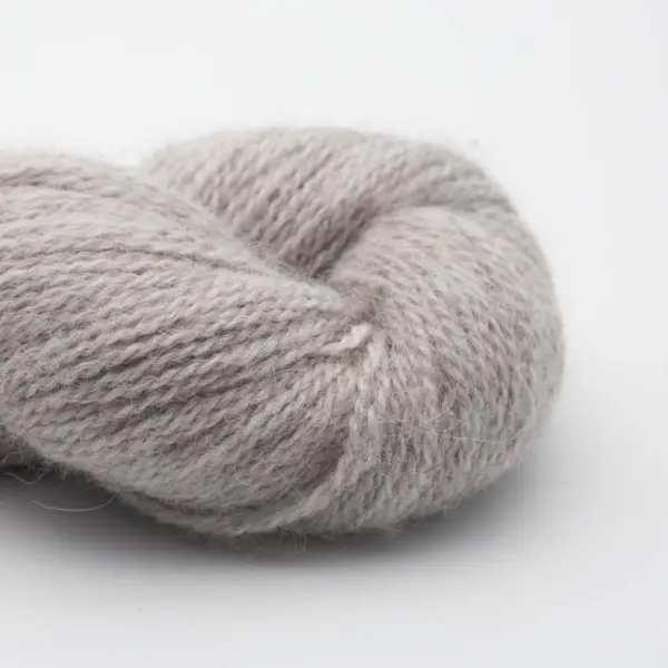 BC Garn Babyalpaca 10/2 RAS 101 Argent (non teinté) RAS