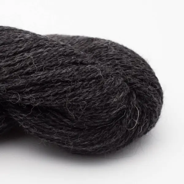 BC Garn Babyalpaca 10/2 RAS 104 Anthracite (non teinté) RAS