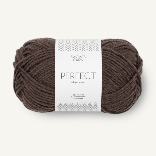 Sandnes Perfect 3880 Chocolat noir