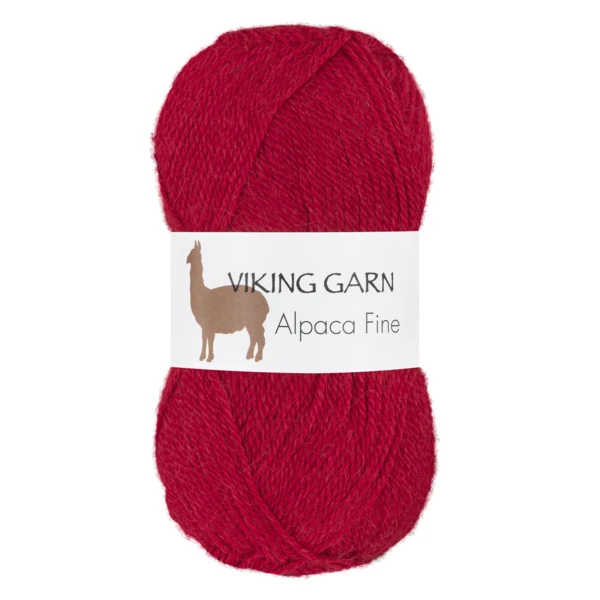 Viking Alpaca Fine 655 Rouge foncé