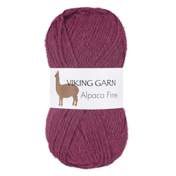 Viking Alpaca Fine 660 Rose foncé