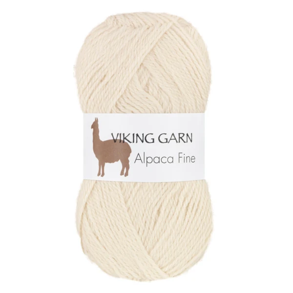 Viking Alpaca Fine 602 Blanc Naturen