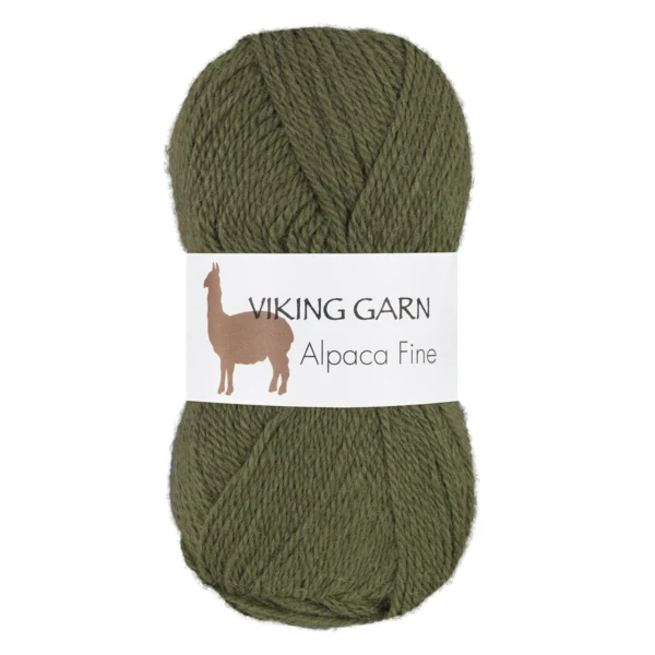 Viking Alpaca Fine 636 Vert foncé