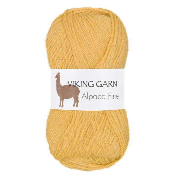 Viking Alpaca Fine 641 Jaune maïs