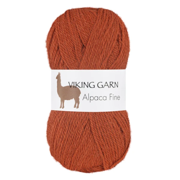 Viking Alpaca Fine 654 Orange brûlé