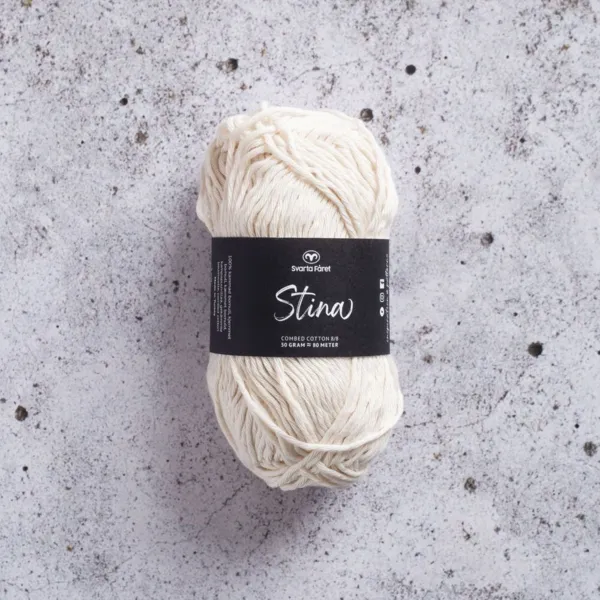 Svarta Fåret Stina 205 Blanc naturel