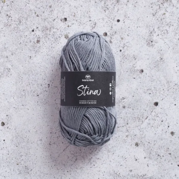 Svarta Fåret Stina 208 Gris acier