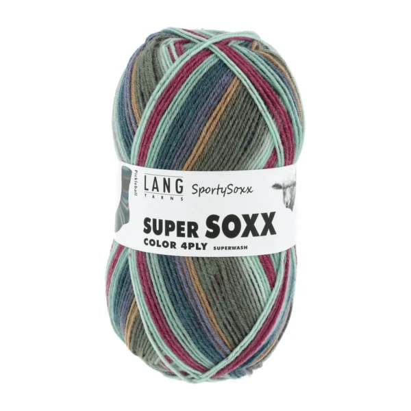Lang Yarns Super Soxx Color 4-ply 502