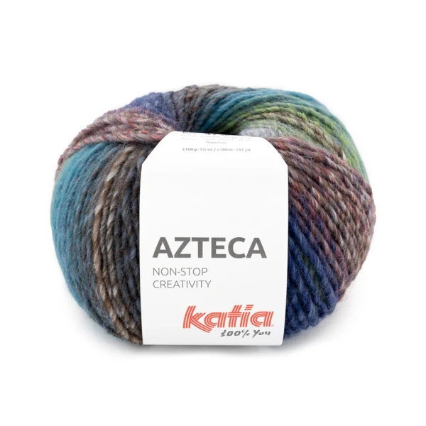 Katia Azteca 95 Bleu-vert-rouge
