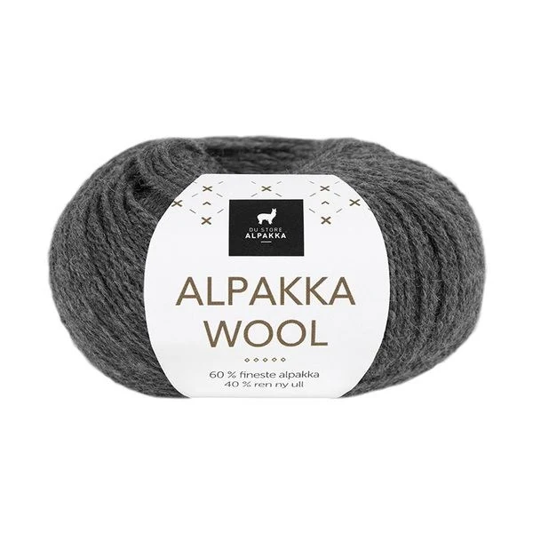 Du Store Alpakka Wool 503 Gris foncé chiné