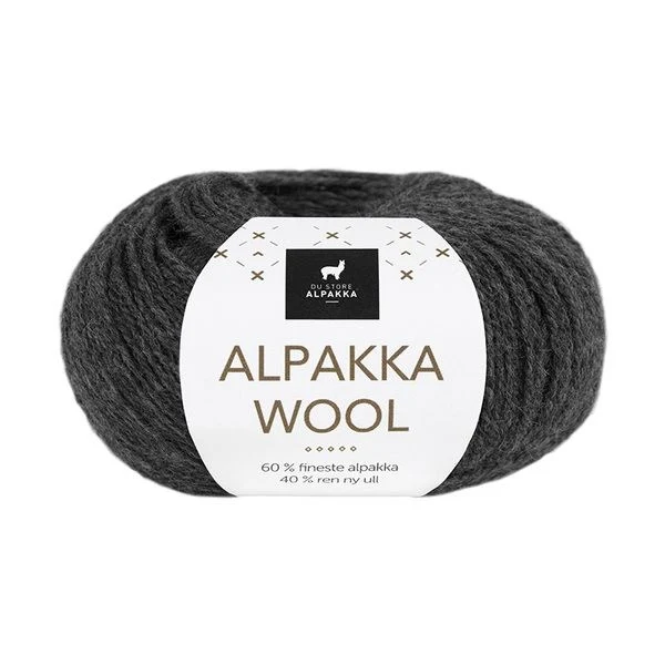 Du Store Alpakka Wool 504 Gris anthracite