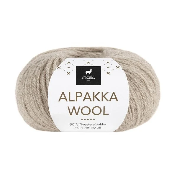 Du Store Alpakka Wool 505 Beige clair chiné
