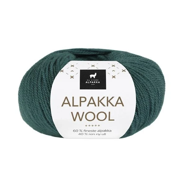 Du Store Alpakka Wool 524 Bleu-vert foncé