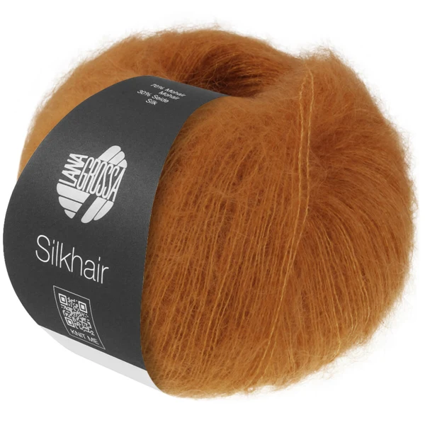 Lana Grossa Silkhair 222 Okergeel