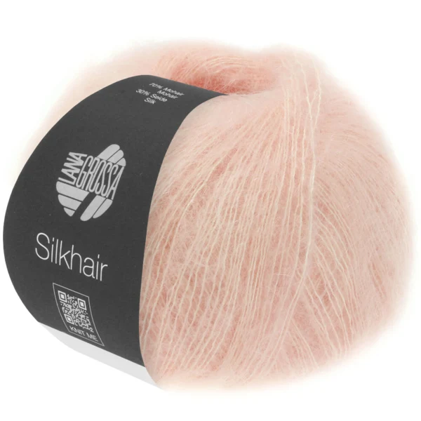 Lana Grossa Silkhair 086 Poederroze