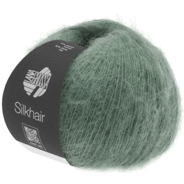 Lana Grossa Silkhair 127 Mosgroen