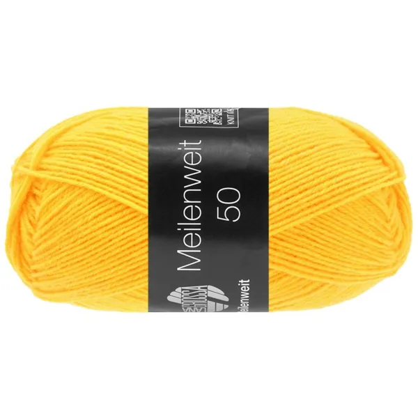 Lana Grossa Meilenweit 50 1421 Jaune canari