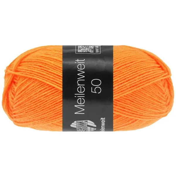 Lana Grossa Meilenweit 50 1422 Orange