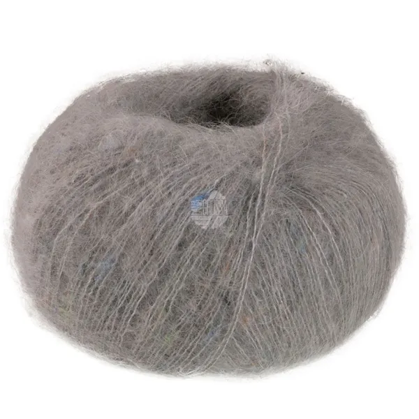 Lana Grossa Natural Superkid Tweed 636 Gris souris
