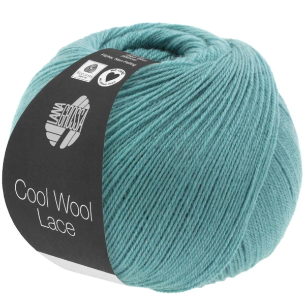 Lana Grossa Cool Wool Lace 05 Turquoise menthe