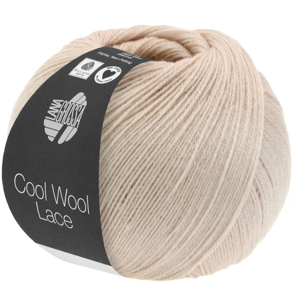 Lana Grossa Cool Wool Lace 56 Beige perle