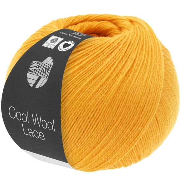 Lana Grossa Cool Wool Lace 49 Jaune