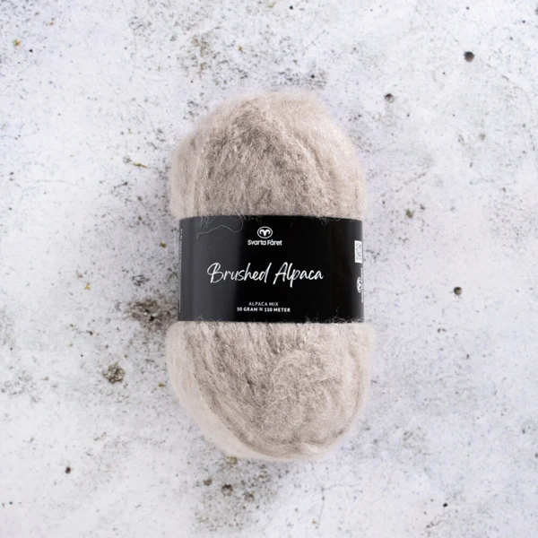 Svarta Fåret Brushed Alpaca 003 Ideaal beige