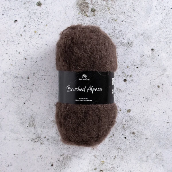 Svarta Fåret Brushed Alpaca 009 Espresso martini