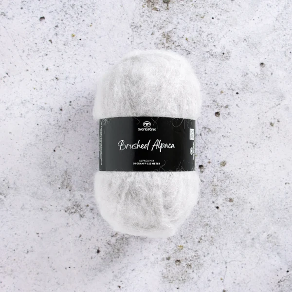 Svarta Fåret Brushed Alpaca 013 Lichte nimbus