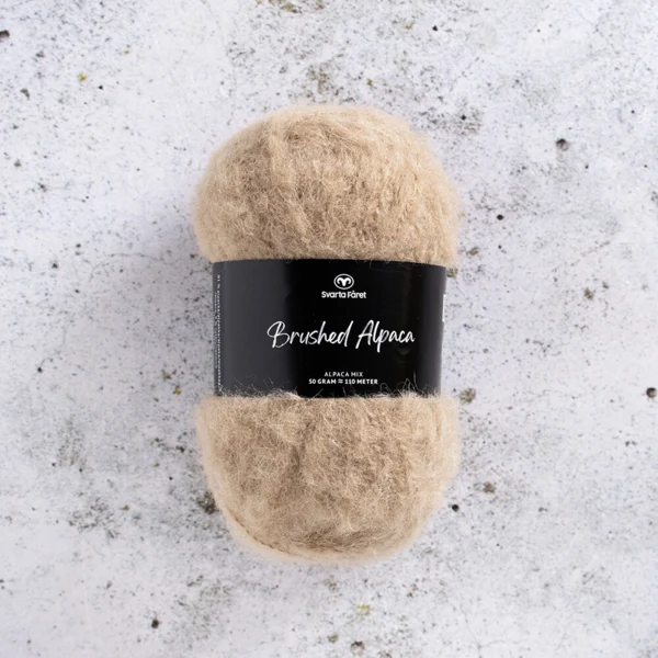 Svarta Fåret Brushed Alpaca 017 Zandkasteel