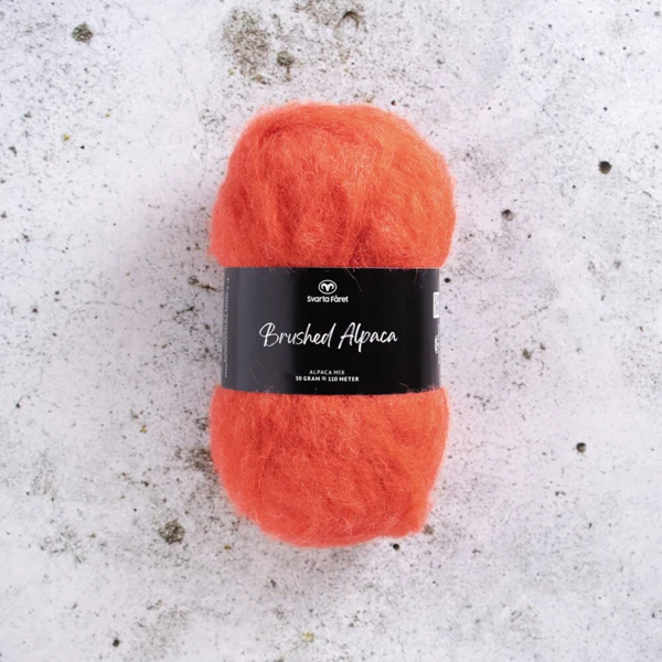 Svarta Fåret Brushed Alpaca 008 Vurige frenzy