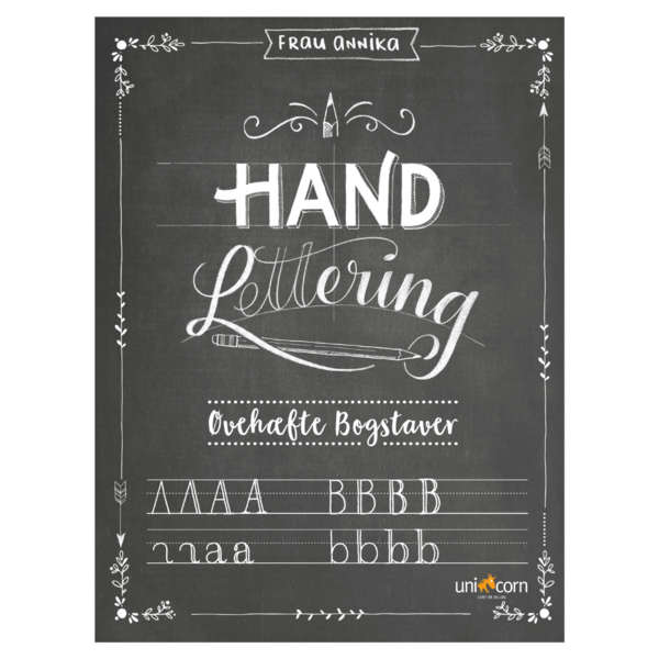 Hand Lettering Cahier d'exercices Lettres