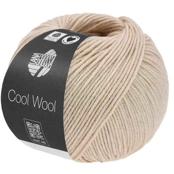 Lana Grossa Cool Wool Mélange 1507 Beige chiné