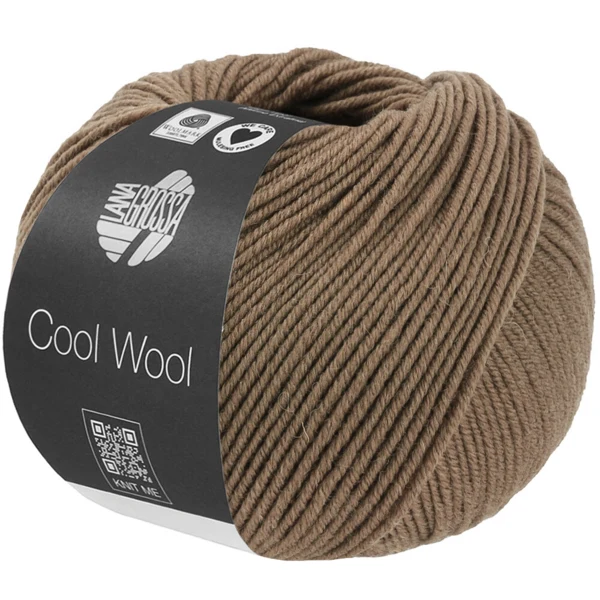 Lana Grossa Cool Wool Mélange 1508 Taupe chiné
