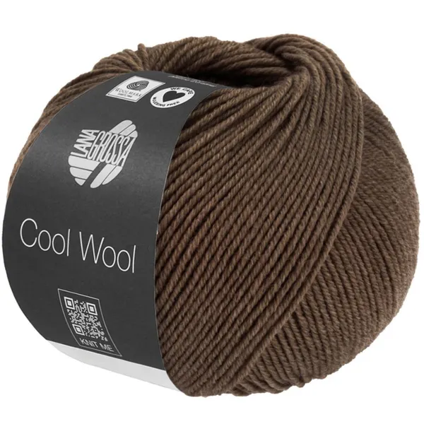 Lana Grossa Cool Wool Mélange 1492 Nougat chiné