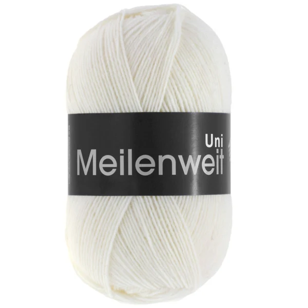 Lana Grossa Meilenweit 100 1345 Blanc