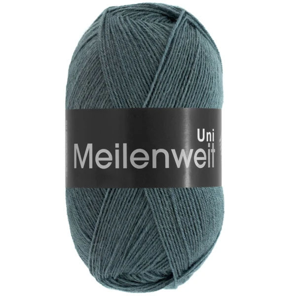 Lana Grossa Meilenweit  100 1388 Bleu-gris