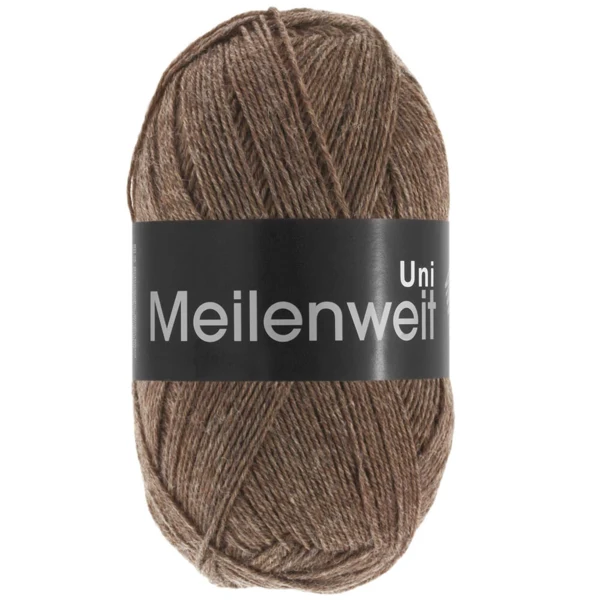 Lana Grossa Meilenweit 100 1334 Marron chiné