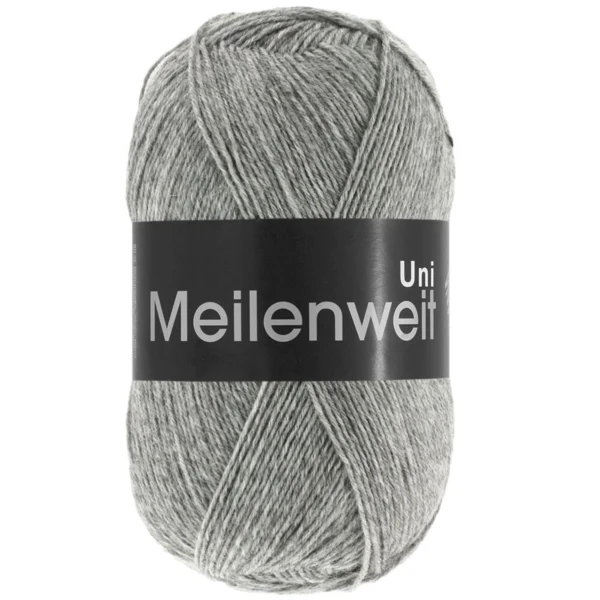 Lana Grossa Meilenweit  100 1103 Gris chiné