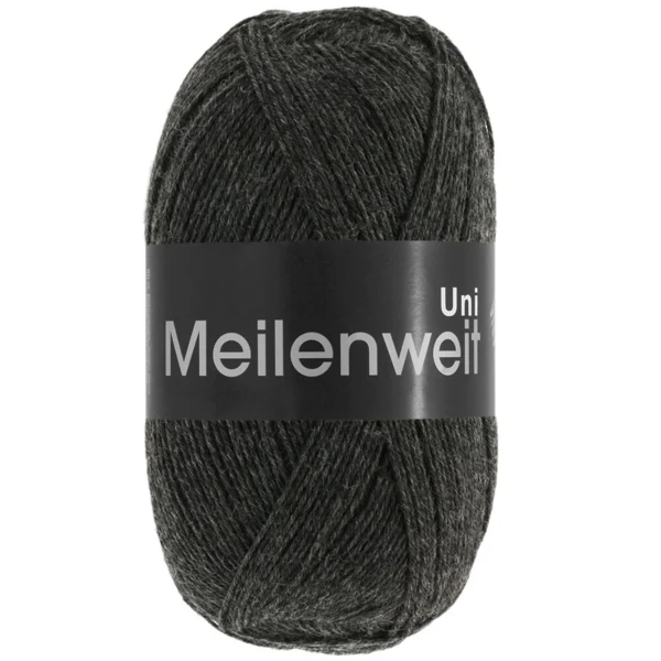 Lana Grossa Meilenweit 100 1105 Anthracite