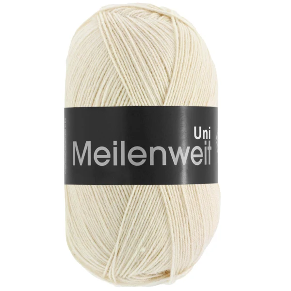 Lana Grossa Meilenweit 100 1387 Beige clair